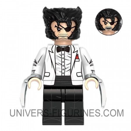 Figurine Wolverine – Costume Blanc Élégant | Édition Marvel Collector