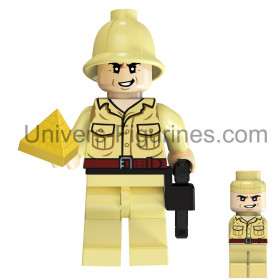 Figurine Dr René Belloq – Indiana Jones | Collection aventure rétro