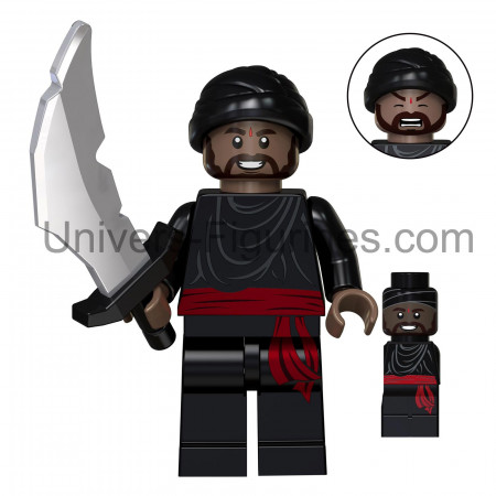 Figurine Guerrier au sabre | Ennemi culte Indiana Jones