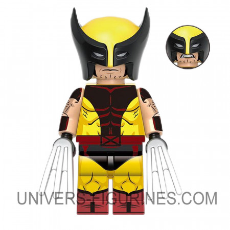 Figurine Wolverine – Costume Jaune & Rouge Classique | Collection Marvel X-Men