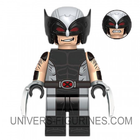 Figurine Wolverine X-Force – Costume Noir & Gris | Marvel Collector