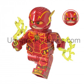 Flash figurine super-héros – DC Comics – Vitesse et éclairs