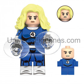 Figurine Briques Femme Invisible - Champs Force Transparents