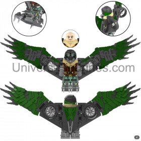 Figurine Le Vautour – Super-vilain Marvel avec ailes articulées