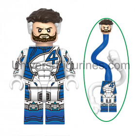 Figurine Briques Mister Fantastique - Bras Élastique Marvel