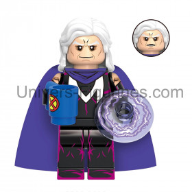 Figurine compatible Magnéto version âgée – Univers Marvel X-Men à collectionner