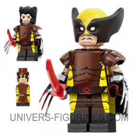 Figurine Wolverine – Costume Marron et Jaune | Marvel