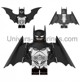 Figurine Hellbat Blue – Armure futuriste de Batman DC