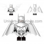 Figurine Hellbat Argent – Armure blindée Batman