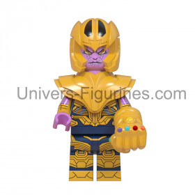 Thanos – Figurine en briques avec Gant de l’Infini