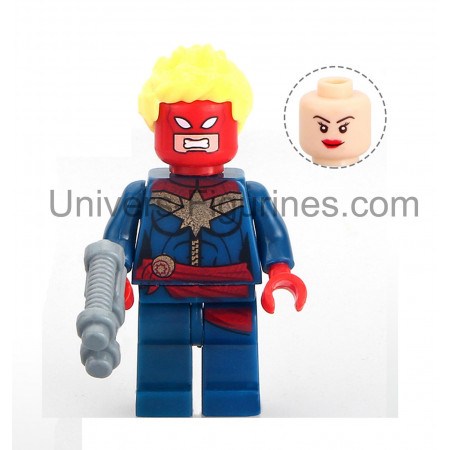 Captain Marvel – Figurine en briques version alternative