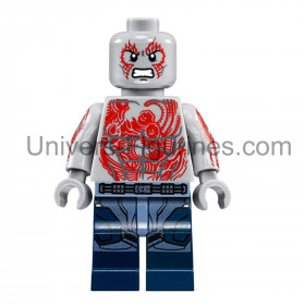 Drax – Figurine en briques Marvel Gardiens de la Galaxie