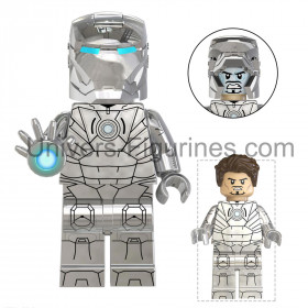 Figurine Iron Man Argent | Collection Marvel