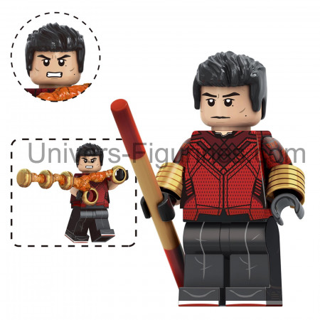 Minifigurine compatible briques — Shang‑Chi héro des anneaux