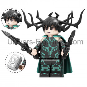 Figurine compatible briques — Hela, déesse de la mort