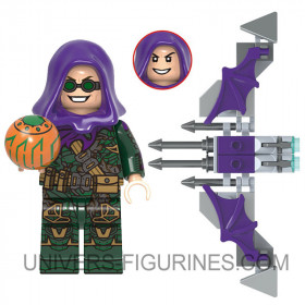 Figurine Bouffon Vert Compatible Briques – Norman Osborn | Marvel Collector