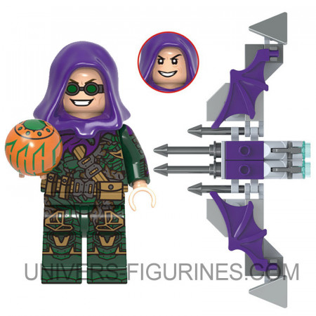 Figurine Bouffon Vert Compatible Briques – Norman Osborn | Marvel Collector
