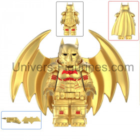 Batman Mecha doré - Figurine DC Comics rare de collection