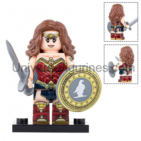 Wonder Woman – Figurine guerrière DC à assembler