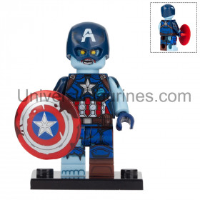 Captain Zombie – Figurine Marvel à assembler version Marvel zombies