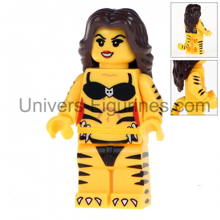 Tigra – Figurine féline rare inspirée des super-héros comics