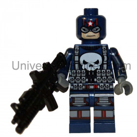 Captain Punisher – Figurine Marvel crossover à assembler