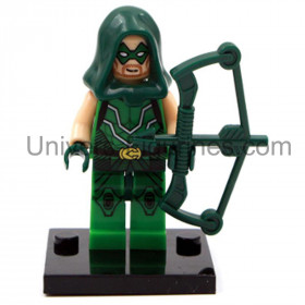 Figurine Green Arrow compatible briques – Héros DC Comics