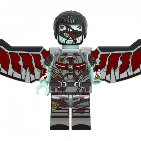 Figurine Faucon Zombie Marvel Zombies - Collection de comics