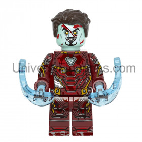 Figurine Iron Man Zombie Marvel Zombies - Compatible briques