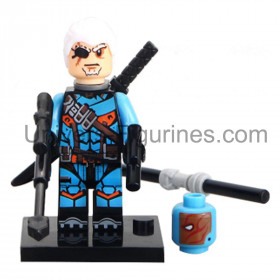 Figurine Deathstroke compatible briques – Super-vilain DC