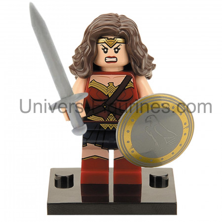 Figurine Wonder Woman compatible briques – DC Comics