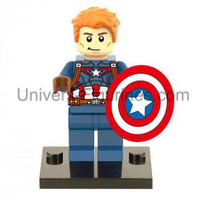 Figurine Captain America compatible briques – Collection Marvel