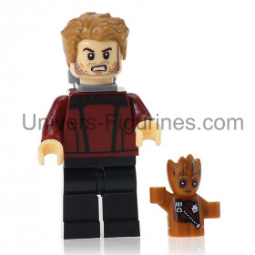 Figurine Star-Lord et Groot - Gardiens de la Galaxie