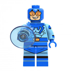 Figurine Blue Beetle - Héros DC en armure bleue