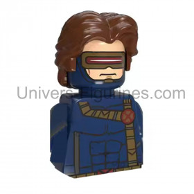 Figurine Cyclope – X-Men Marvel – Mini-figurine Compatible Héros Mutant