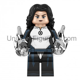 Figurine Sabra super-héroïne Marvel - compatible briques