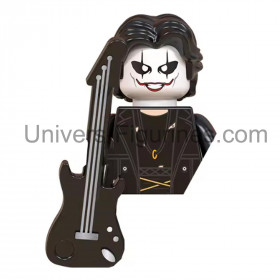 Figurine compatible Eric Draven The Crow - Style gothique rock