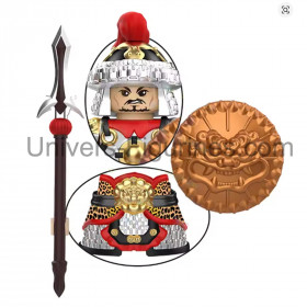 Minifigurine chevalier chinois général - collection rare