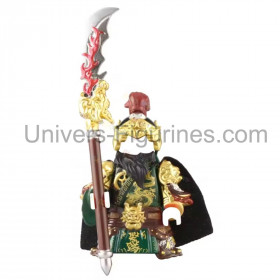 Figurine guerrier chinois en armure - pièce de collection