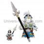 Figurine chevalier chinois de collection - compatible briques