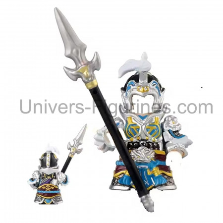 Figurine chevalier chinois de collection - compatible briques