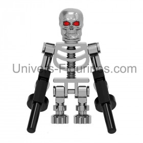 Figurine Terminator T-800 squelette - Compatible briques