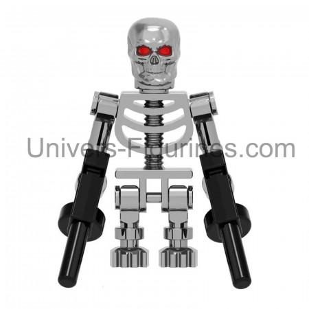Figurine Terminator T-800 squelette - Compatible briques