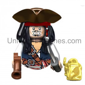 Figurine Jack Sparrow avec chapeau - Collection Pirates