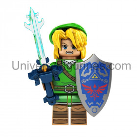 Figurine Link Zelda - Figurine de collection compatible briques