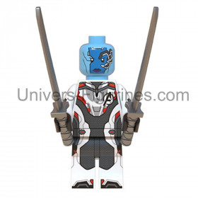 Ajoutez Nebula en tenue Quantum à votre collection Marvel. Une figurine détaillée, idéale pour les fans des Avengers et des Gard