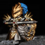 Figurine Lancelot – Chevalier bleu et or